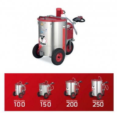 Молочный челнок - раздача молока